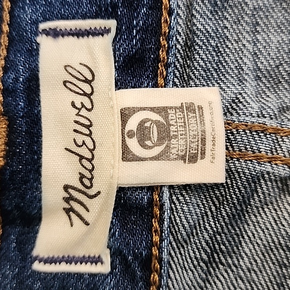 Madewell The Dad Jean Shortsize 27 - Picture 2 of 5